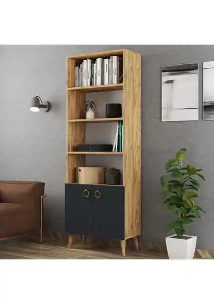 Ferniso Çok Amaçlı Kapaklı Kitaplık: Modern, Dayanıklı ve Çok Yönlü Tasarım