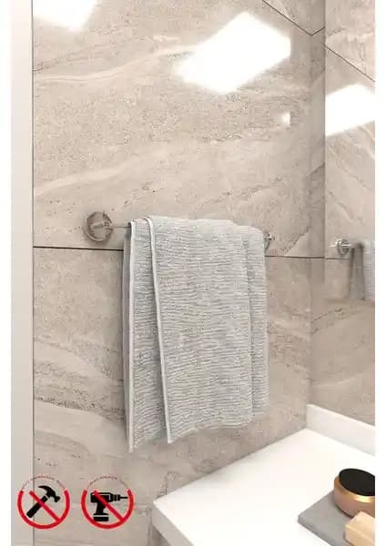 Fidex Home Alper Banyo İris Krom Düz Uzun Havluluk: Modern ve Şık Banyo Aksesuarı İncelemesi