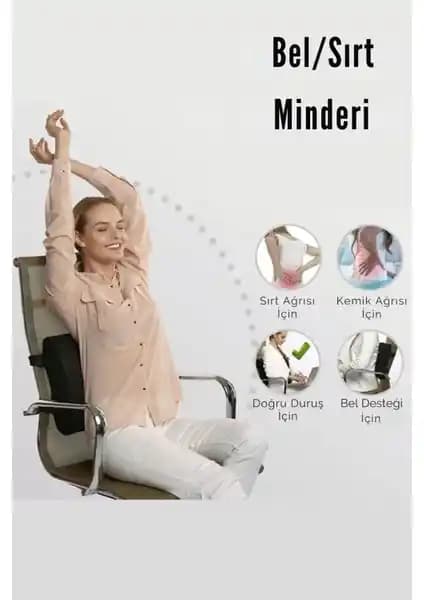 Figiza Grantout Lüx Ortopedik Sırt Minderi: Bel Sağlığını Koruyan Konforlu Destek Ürünü
