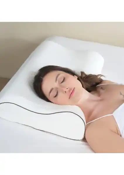 Formeya Çift Taraflı Yüksek Boyun Destekli Visco Yastık: Ergonomik ve Sağlıklı Uyku İçin Ideal
