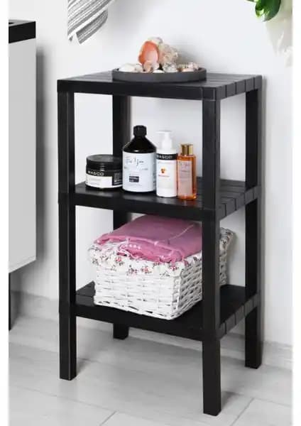 Frapan Home 3 Katlı Plastik Raf Ünitesi ile Ev ve Ofis Organizasyonunu Kolaylaştırın