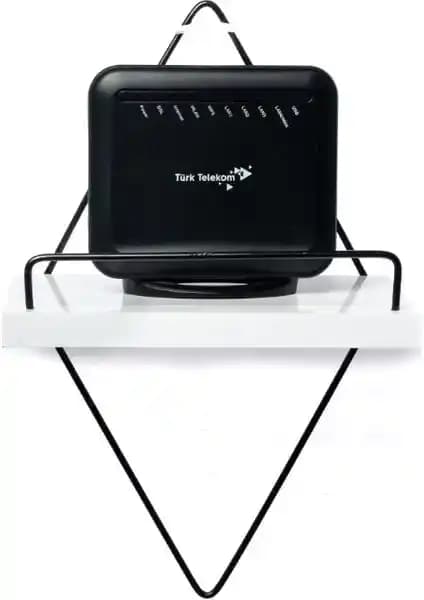 Full Reyon MDF Dekoratif Modem Rafı Çok Amaçlı Kullanım ve Şık Tasarım Özellikleri