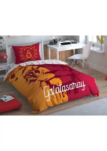 Galatasaray Aslan Logo Lisanslı Tek Kişilik Nevresim Takımı Özellikleri ve İncelemeleri