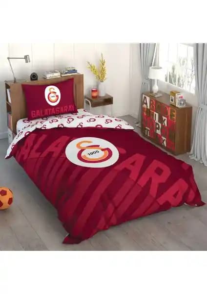 Galatasaray Kırmızı Logo Pamuk Nevresim Takımı Detayları ve Kullanıcı Yorumları