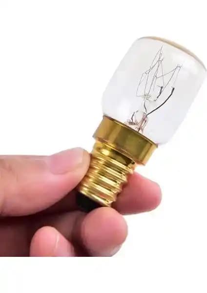 General 15W Şeffaf Tuz Lambası Ampulü E14 Sarı Işık Gece Lambası İçin Uygun