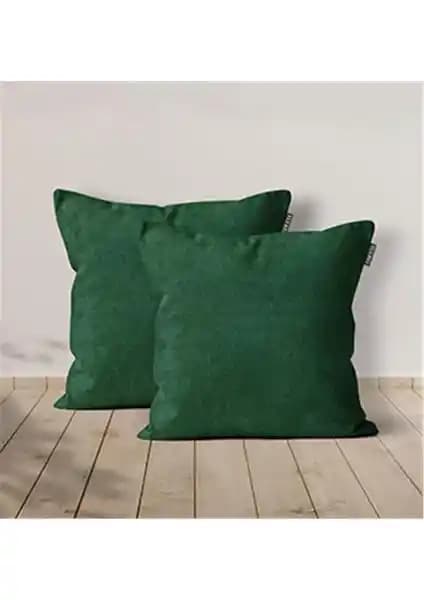 Goccia 2'li Kadife Dokulu Dikdörtgen Kırlent Kılıfı Şık ve Dayanıklı Tasarımıyla Ev Dekorasyonunuza Zarif Dokunuş