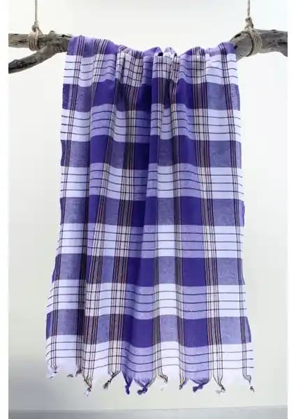 GOLDRİSE Bedinn Klasik Mavi Peştemal: Estetik ve Çok Yönlü Kullanım Özellikleri