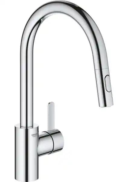 Grohe Eurocosmo Tek Kumandalı Eviye Bataryası: Modern ve Dayanıklı Mutfak Çözümü