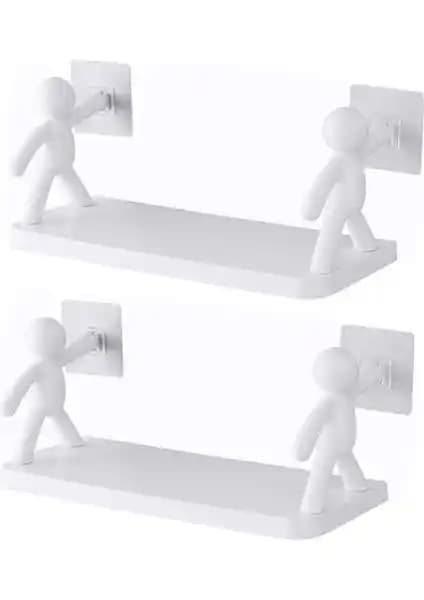 Guhef Kendinden Yapışkanlı Mutfak ve Banyo Rafı Pratik Organize Çözümü