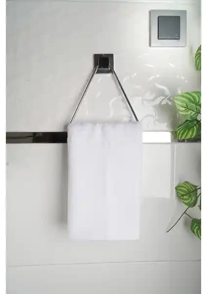 Hagen Güçlü Yapıştırma Üçgen Havluluk: Kolay Montajlı Modern Banyo Aksesuarı
