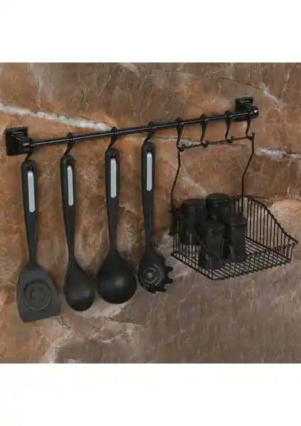 Hagen Metal Duvar Askı Rayı ve Sepet Seti: Modern ve Dayanıklı İç Mekan Düzeni Çözümü