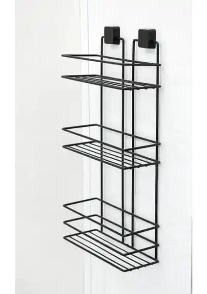 Hagen Paslanmaz Yapışkanlı Banyo Şampuanlık Seti: Dayanıklı ve Estetik Tasarım