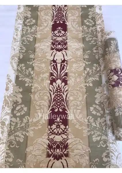 Halleywall 3918 Renkli Desenli 3D Duvar Kağıdı ile Modern ve Şık İç Mekan Dekorasyonu