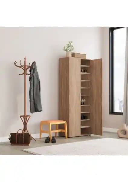 Handy Mate Adore Dorya Klasik Ahşap Askılık: Estetik ve İşlevselliği Bir Arada Sunar