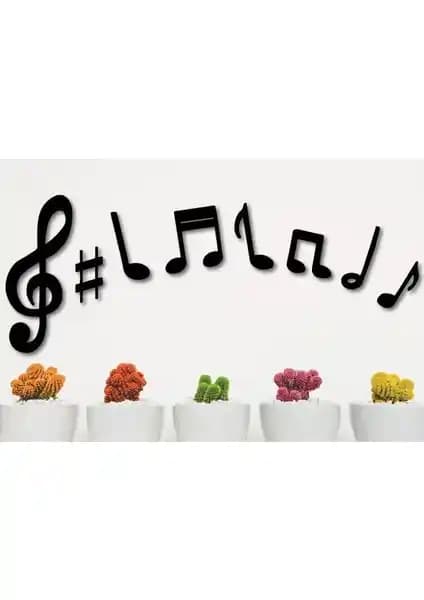 Hellove Sol Anahtarı ve Notalar Duvar Süsü: Estetik ve Fonksiyonellik Bir Arada