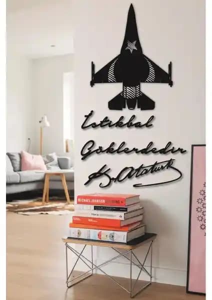 Hellove Solo Türk F16 Uçak Tablo: Güç ve Sanatın Birlikteliği ile Modern Dekorasyon