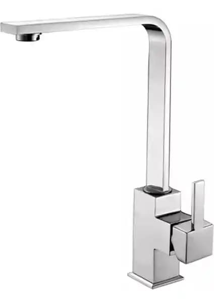 Hms Yüksek Ağır Gövde Kare Mutfak Evye Bataryası: Şık ve Dayanıklı Modern Mutfak Çözümü