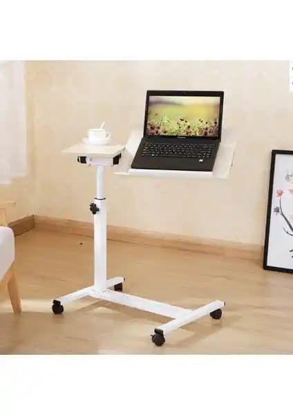 Hodbehod portatif yüksekliği ayarlanabilir çalışma sehpası ile ergonomik ve şık çalışma alanları