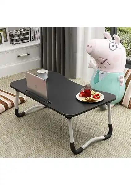 Hodbehod Siyah Yatak Koltuk Üstü Laptop Masası Çok Amaçlı ve Pratik Kullanım