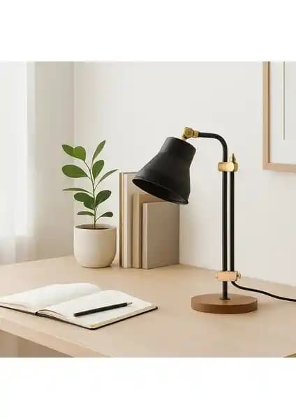 Homing Else Retro Stil Çalışma Masa Lambası Modern ve Şık Tasarımıyla Ofis ve Ev Kullanımı İçin
