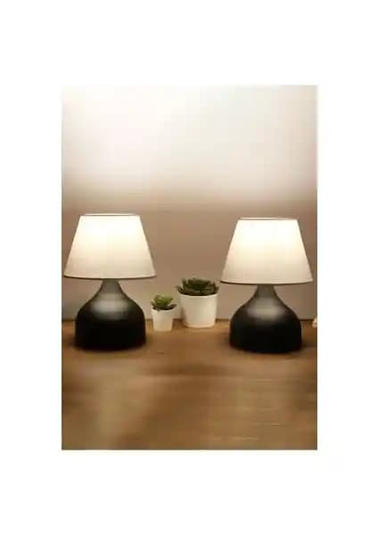 Homing Milano 2'li Metal Gövdeli Abajur Seti Modern ve Şık Dekorasyon Çözümü