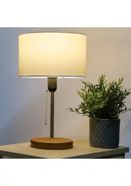 Homing Sera Kumaş Başlıklı Abajur: Estetik ve Fonksiyonelliği Bir Arada Sunan Modern Tasarım