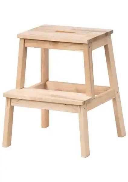 IKEA Bekvam Kayın Renkli Basamaklı Mutfak Tabure Merdiveni Özellikleri ve Kullanım İpuçları