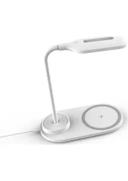 Imex Kablosuz Şarjlı Masaüstü LED Lamba Modern Çalışma Ortamları İçin Uygun