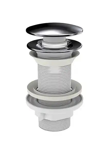 İz Yapı Klick Klack Taşmasız Metal Lavabo Sifonu: Dayanıklı ve Kullanıcı Dostu Tasarım