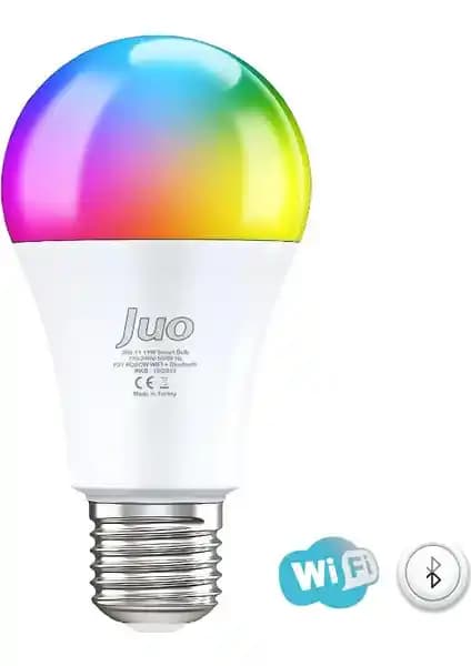 Juo Lumex Akıllı Ampul 11W LED RGB Wi-Fi ve Bluetooth ile Modern Aydınlatma Çözümleri