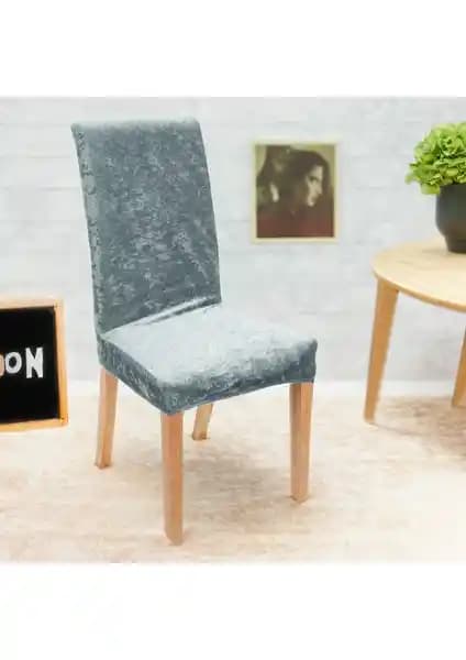 Kadife Lastikli Sandalye Kılıfı: Şık ve Dayanıklı Koruma Çözümü