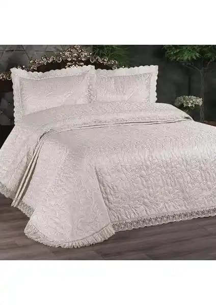 Kadınca Dükkan Çift Kişilik Güpürlü Elif Yatak Örtüsü Takımı Özellikleri ve Kullanım İpuçları