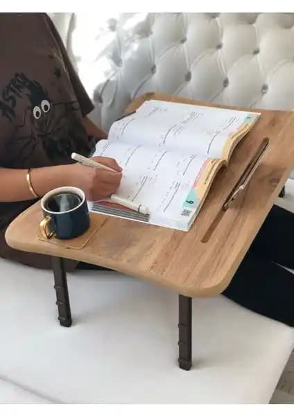 Kafe SS Sweet Smile Laptop Sehpası Çok Yönlü Kullanım ve Estetik Tasarım Özellikleri