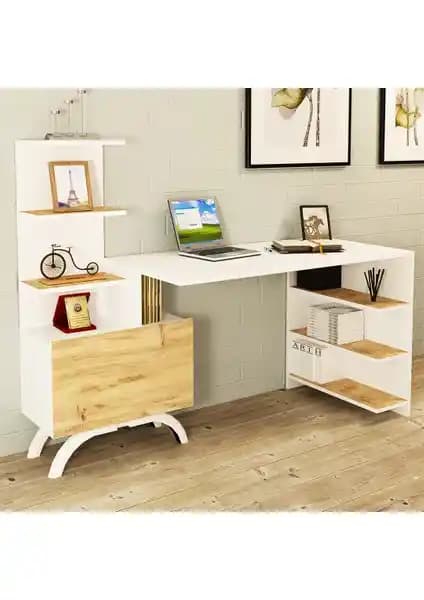 Kalender Dekor Olivia Çalışma Masası: Şık ve Dayanıklı Modern Ofis Mobilyası