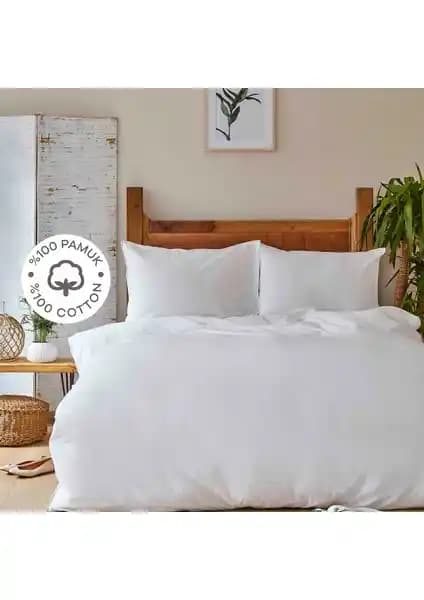 Karaca Back To Nature %100 Pamuk Çift Kişilik Nevresim Takımı Yatak Odası Dekoru İçin