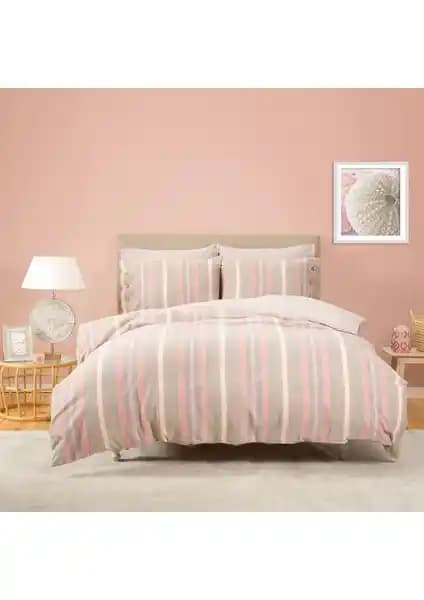 Karaca Home Arlo Terracotta Çift Kişilik Nevresim Takımı Şık ve Dayanıklı Tasarım