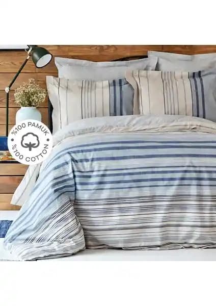 Karaca Home Aspen Mavi %100 Pamuk Çift Kişilik Nevresim Takımı Özellikleri ve Kullanım Avantajları
