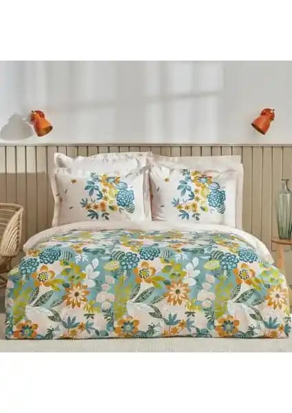 Karaca Home Botanical Çift Kişilik Nevresim Takımı Doğal Desenler ve Yüksek Kalite