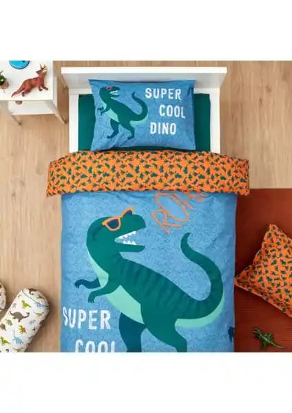 Karaca Home Young Cool Dino %100 Pamuk Tek Kişilik Nevresim Takımı İncelemesi