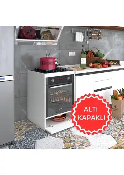 Kenz Life Ankastre Modülü: Modern ve Dayanıklı Mutfak Çözümü 85 cm yükseklik ve 60 cm genişlikte