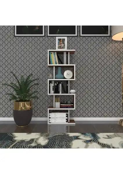 Kenz Life Diba1 Kitaplık ve Raf: Modern ve Fonksiyonel Depolama Çözümü
