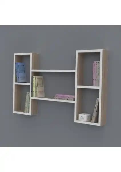 Kenz Life Gülsu Kitaplık: Şık ve Fonksiyonel Duvar Rafı Tasarımı ve Özellikleri