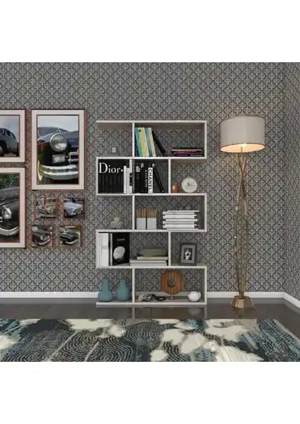 Kenz Life Kenzlife Firuze Kitaplık Modern Tasarım ve Çevre Dostu Malzemelerle Şıklık Sunar