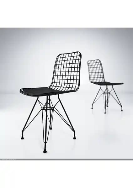 Kenz Life Knsz Metal Tel Sandalye: Modern ve Dayanıklı Oturma Çözümü