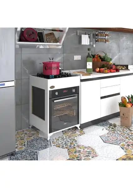 Kenz Life Selenyum3 Byz Fırın ve Ocak Dolabı: Modern ve Şık Mutfak Tasarımı Çözümü