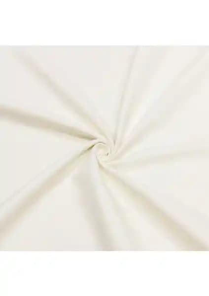 Kezban Tekstil Krem Rengi 90x100 cm Keten Punch Nakış Panosu Kumaşı