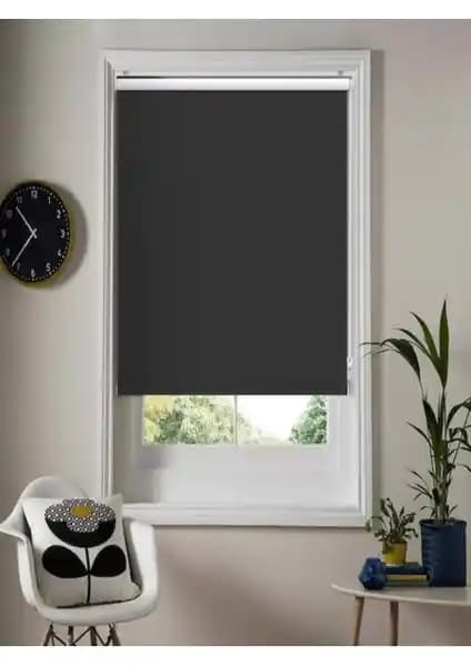 Kidmex İthal Bambu Siyah Stor Perde: Modern ve Dayanıklı Çözüm