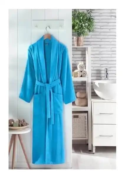 Kısayol Ev-X Bay ve Bayan Large Beden Lüks Pamuk Mikrokoton Bornozları