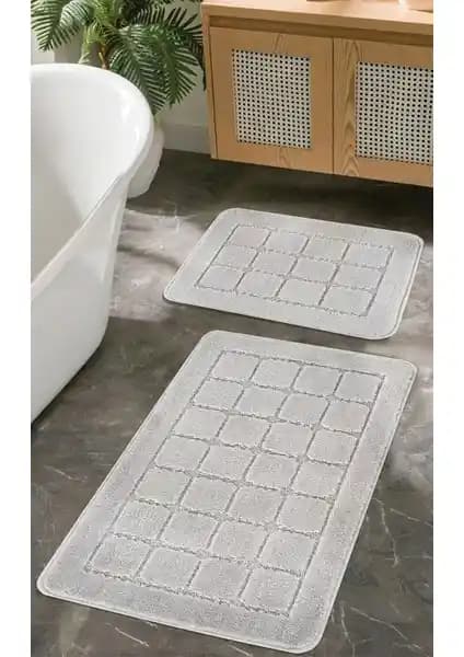 Konfor Halı Banyo Paspas Seti Güvenli ve Modern Tasarım ile Uyum Sağlar