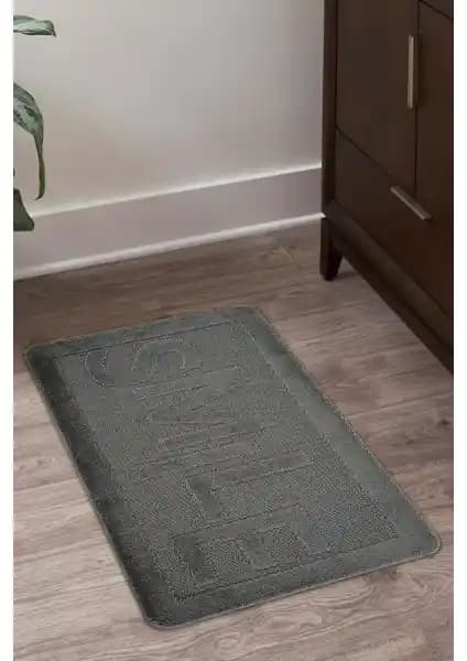 Konfor Halı Doğal Kaymaz Tabanlı Banyo Paspası Estetik ve Güvenli Kullanım İçin